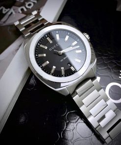 Đồng hồ Like Auth Gucci Men GG2570 nam dây kim loại 41mm (2)