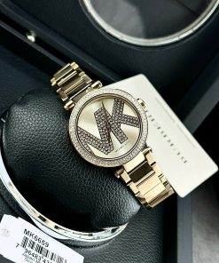 Đồng hồ Michael Kors MK6659 nữ màu vàng gold Like Auth 38mm (2)