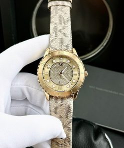 Đồng hồ Michael Kors MK6999 nữ dây da Like Auth 40mm (2)