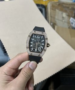 Đồng hồ Richard Mille RM67-01 rose gold đính đá Replica 11 cao cấp 40mm (2)