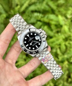 Đồng hồ Rolex GMT-Master ll Dial Black dây Jubilee Rep 11 Clean Factory 40mm (2)