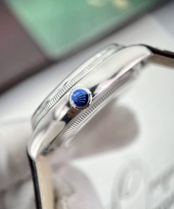 Đồng hồ Rolex Replica 11 Cellini Dual Time nam mặt trắng 39mm (2)