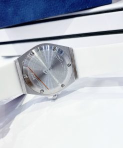 Đồng hồ chính hãng Hanboro nữ màu trắng đính đá 36mm (2)