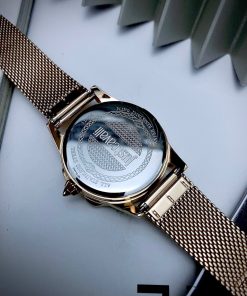 Đồng hồ Just Cavalli JC1L095M0075 Rose Gold nữ máy pin Nhật Like Auth 35mm