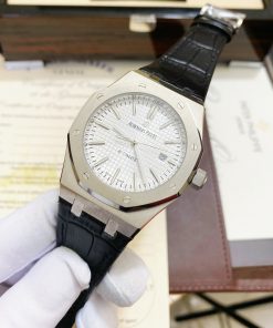 Đồng hồ nam Audemars Piguet Super Fake 11 máy cơ Nhật màu trắng 41mm (2)