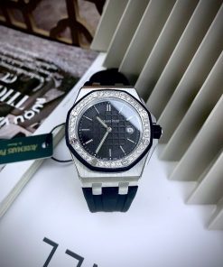 Đồng hồ nữ Audemars Piguet Royal Oak Offshore màu đen Fake 11 Cao Cấp 37mm (2)