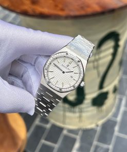 Đồng hồ nữ Audemars Piguet Royal Oak đính đá Replica 11 Thụy Sỹ 33mm (2)