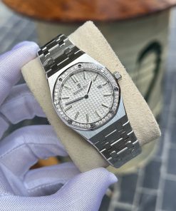 Đồng hồ nữ Audemars Piguet Royal Oak đính đá Replica 11 Thụy Sỹ 33mm (2)