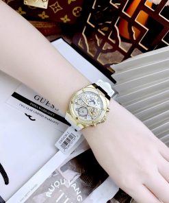 Đồng hồ nữ Like Auth Guess Eco-Friendly GW0409L2 màu trắng 39mm (2)