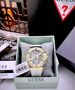Đồng hồ nữ Like Auth Guess Eco-Friendly GW0409L2 màu trắng 39mm (2)
