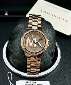 Đồng hồ nữ Michael Kors Rose Gold Like Auth dây kim loại 36mm (2)