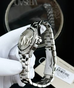 Đồng hồ nữ Michael Kors Silver Like Auth đính đá 36mm (2)