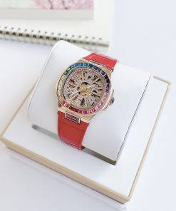 Đồng hồ nữ chính hãng Davena D31951 màu rose gold máy cơ 32mm (2)