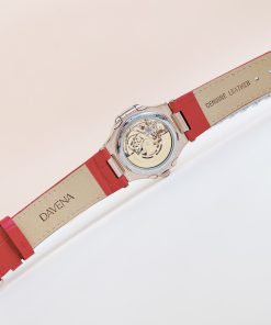 Đồng hồ nữ chính hãng Davena D31951 màu rose gold máy cơ 32mm (2)