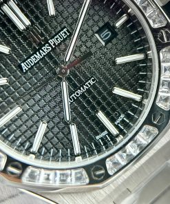 Đồng hồ Audemars Piguet Fake 11 cao cấp nam mặt đen 41mm (2)