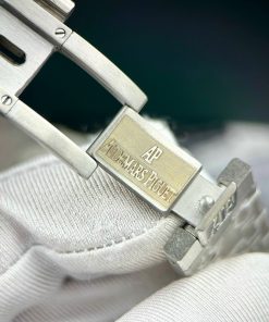 Đồng hồ Audemars Piguet Fake cao cấp máy cơ Nhật mặt xanh 41mm (2)