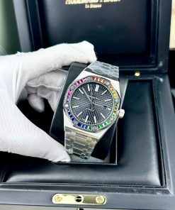 Đồng hồ Audemars Piguet Rainbow nam dây kim loại Fake cao cấp 41mm (2)