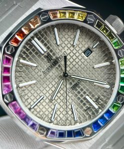 Đồng hồ Audemars Piguet Rainbow nam máy cơ Nhật Fake cao cấp 41mm (2)