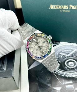 Đồng hồ Audemars Piguet Rainbow nam máy cơ Nhật Fake cao cấp 41mm (2)