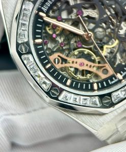 Đồng hồ Audemars Piguet Super Fake 11 nam đính đá baguette 41mm (11)