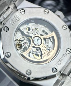 Đồng hồ Audemars Piguet nam mặt xanh đính đá Fake cao cấp 41mm (2)