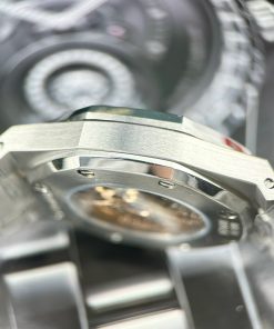 Đồng hồ Audemars Piguet nam mặt xanh đính đá Fake cao cấp 41mm (2)