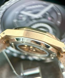 Đồng hồ Audemars Piguet rose gold đính đá 7 màu Fake cao cấp 41mm (2)