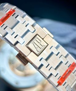 Đồng hồ Audemars Piguet rose gold đính đá 7 màu Fake cao cấp 41mm (2)