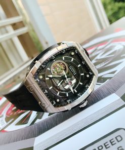 Đồng hồ Bonest Gatti BG5602-A1 nam dây cao su chính hãng 45mm (2)