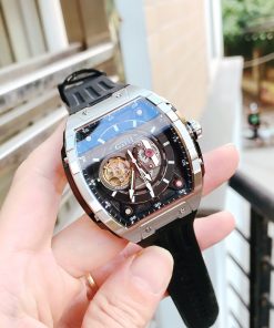 Đồng hồ Bonest Gatti BG5602-A1 nam dây cao su chính hãng 45mm (2)