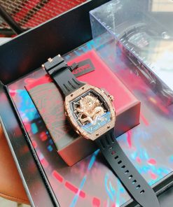 Đồng hồ Bonest Gatti BG5605-A2 rose gold chính hãng nam đính đá 45mm (2)