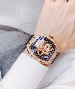 Đồng hồ Bonest Gatti BG5605-A2 rose gold chính hãng nam đính đá 45mm (2)