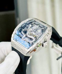 Đồng hồ Bonest Gatti BG5606-A1 rồng châu âu nam cọc số dạ quang chính hãng 45mm (2)