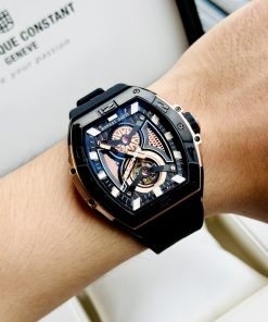 Đồng hồ Bonest Gatti BG5701-A1 chính hãng nam dây cao su 44mm (2)