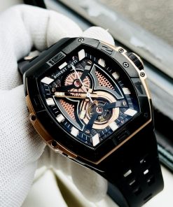 Đồng hồ Bonest Gatti BG5701-A1 chính hãng nam dây cao su 44mm (2)