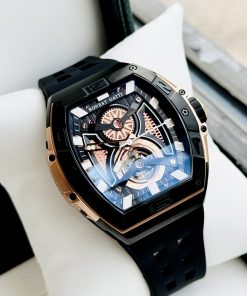 Đồng hồ Bonest Gatti BG5701-A1 chính hãng nam dây cao su 44mm (2)