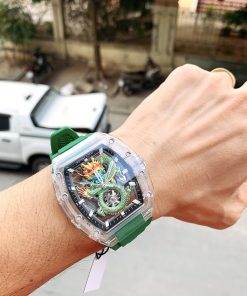 Đồng hồ Bonest Gatti BG9980 rồng xanh chính hãng nam máy cơ 45mm (2)