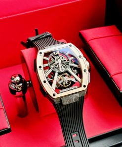 Đồng hồ Bonest Gatti Carbon BG9950-A2 rose gold nam máy cơ chính hãng 43mm (2)