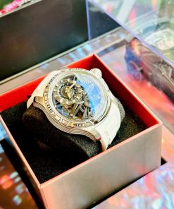 Đồng hồ Bonest Gatti King Sport BG5101-A1 nam dây cao su trắng chính hãng 43mm (2)