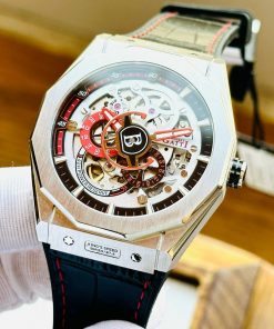 Đồng hồ Bonest Gatti Maximum Speed Red BG7601-A3 chính hãng máy cơ 45mm (2)