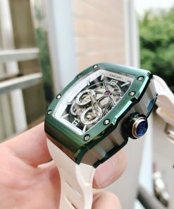 Đồng hồ Bonest Gatti chính hãng BG9903-A6 nam màu xanh lá 45mm (2)