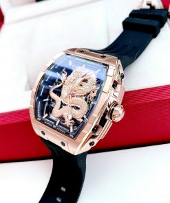 Đồng hồ Bonest Gatti rồng châu âu BG5606 màu rose gold chính hãng 45mm (9)