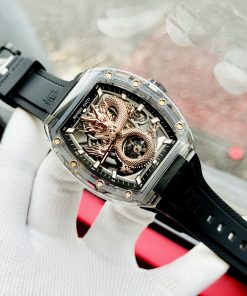 Đồng hồ Bonest Gatti rồng vàng châu âu chính hãng máy cơ Automatic 45mm (2)