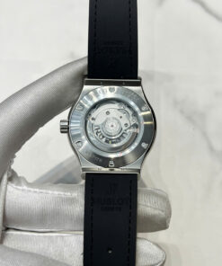 Đồng hồ Hublot nam siêu cấp máy cơ Nhật Bản ZF Hublot Classic Fusion màu đen - DWatch H01