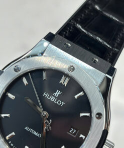 Đồng hồ Hublot nam siêu cấp máy cơ Nhật Bản ZF Hublot Classic Fusion màu đen - DWatch H01