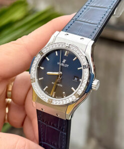 Đồng hồ Hublot nam siêu cấp máy cơ Nhật Bản ZF Hublot Classic Fusion màu đen - DWatch H02