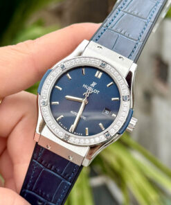 Đồng hồ Hublot nam siêu cấp máy cơ Nhật Bản ZF Hublot Classic Fusion màu đen - DWatch H02