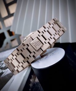 Đồng hồ Audemars Piguet Roal Oak nam máy cơ Nhật vàng hồng 41mm