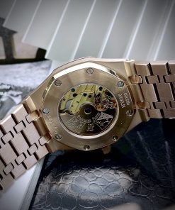 Đồng hồ Audemars Piguet Roal Oak nam máy cơ Nhật vàng hồng 41mm