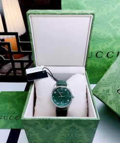 Đồng hồ Gucci Ladies YA1264049 G-TimeLess màu xanh 35mm